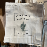 Yuma Roots™ Canvas Tote Bag - Plant Your Cactus in Yuma, AZ