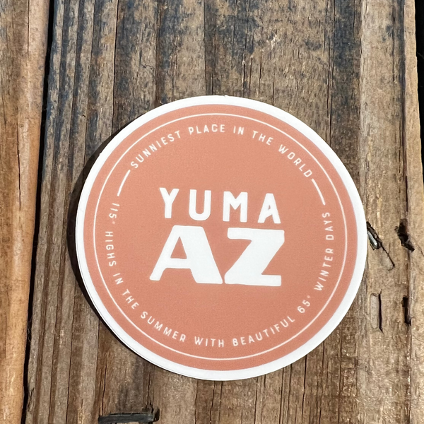 Ruff House Print Shop® Sticker - Yuma, AZ - Sand Dunes
