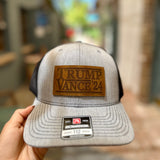 Hometown Co® Trump Vance 2024 Leather Patch Hat