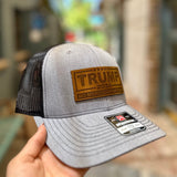 Hometown Co® Trump 2024 No More Corruption Leather Patch Hat