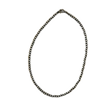 Buckle Boss® Sterling Silver Navajo Pearl Necklace - 5mm- 18"