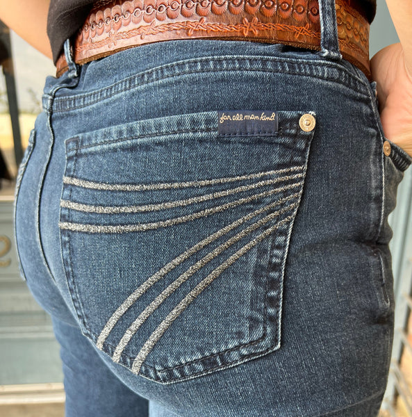 7 for All Mankind® DOJO Original Length Trouser in Spill with Raw