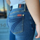 7 for All Mankind® DOJO Long Length Trouser in Medium Melrose