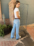 7 for All Mankind® DOJO Original Length Trouser in Indigo Bloom
