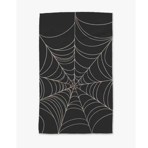 Geometry House® Kitchen Dish Tea Towel - Spider Web