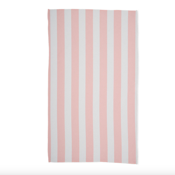 Geometry House® Kitchen Dish Tea Towel - Summer of Bold Pink