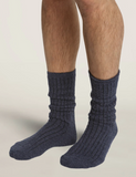 Barefoot Dreams® CozyChic® Men's Ribbed Socks