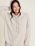 Barefoot Dreams® CozyChic Ultra Lite® Funnel Neck Hooded Pullover