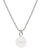 Dogeared® Sterling Silver 16" Peace Comes from Within Necklace