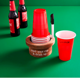 Mud Pie® Disposable Cup & Marker Set