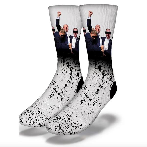 Savvy Socks® Trump 2024 Fight On Color