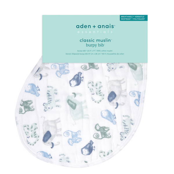 Aden+Anais® Essentials Cotton Muslin Burpy Bib