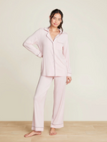 Barefoot Dreams® Luxe Milk Jersey® Piped Pajama Set