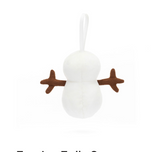 Jellycat® Amuseable Festive Folly Snowman Ornament