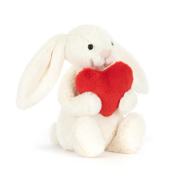 Jellycat® Bashful Love Heart Bunny - Medium