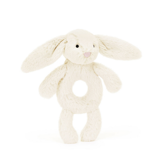 Jellycat® Bashful Bunny Ring Rattle - Cream