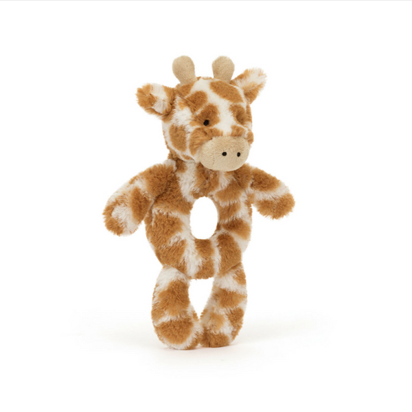 Jellycat® Bashful Giraffe Ring Rattle