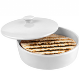 Kook® Ceramic Tortilla Warmer with Lid - 8.5"