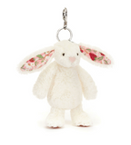 Jellycat® Blossom Berry Bunny - Cream - Bag Charm