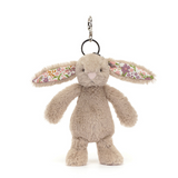 Jellycat® Blossom Petal Bunny - Beige - Bag Charm