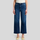 7 for All Mankind® Cropped Alexa Trouser in High Wave