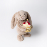 Jellycat® Bashful Beige Birthday Bunny