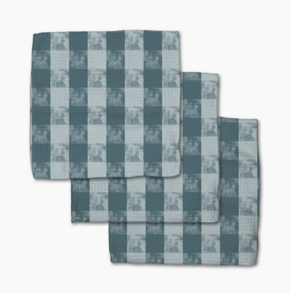 Geometry House® Kitchen Dishcloth Set - Beach Storm