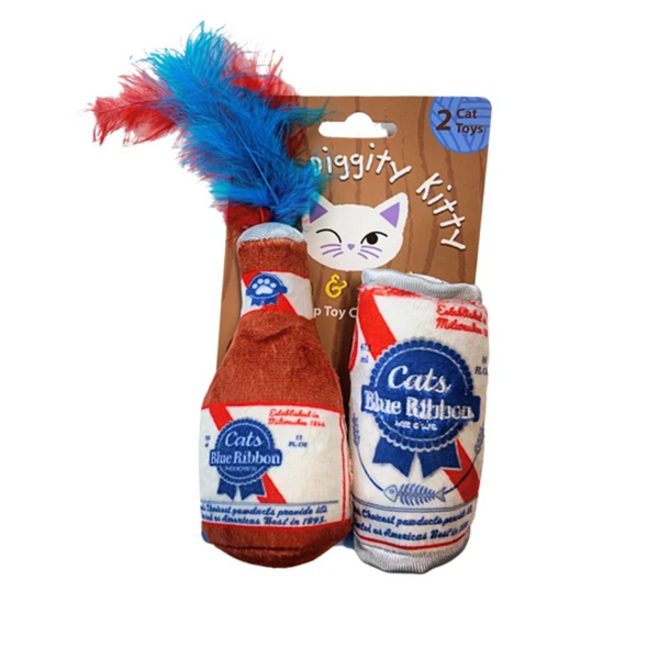 Haute Diggity Dog® Cats Blue Ribbon Kitty Catnip Toys