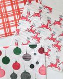 Geometry House® Kitchen Dishcloth Set - Xmas Day