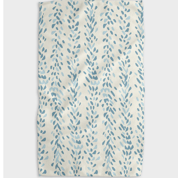 Geometry House® Kitchen Dish Tea Towel - Reeds Printed - Midday