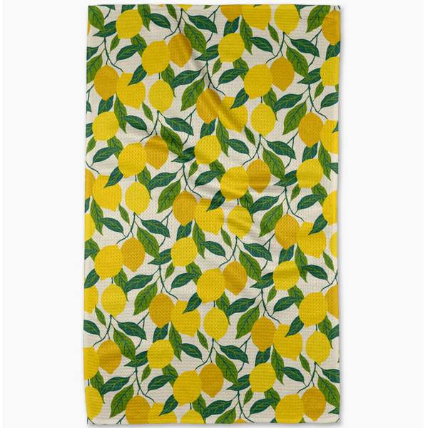 Geometry House® Kitchen Dish Tea Towel - Fresh Start