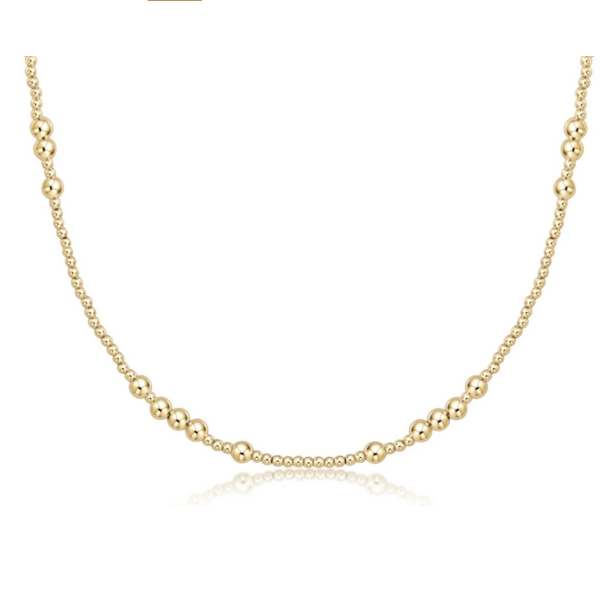 enewton® Gold Choker Hope Unwritten Necklace - 17"