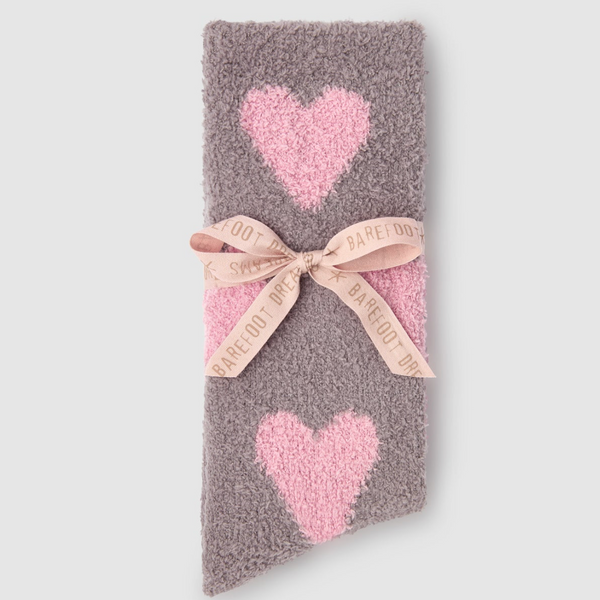 Barefoot Dreams® CozyChic® Women's Heart Print Socks