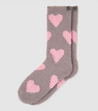 Barefoot Dreams® CozyChic® Women's Heart Print Socks