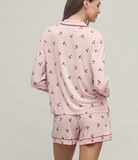 Barefoot Dreams® Malibu Collection® Ultra Soft Women's Cherry Print Pajama Set