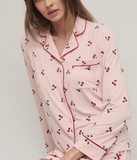 Barefoot Dreams® Malibu Collection® Ultra Soft Women's Cherry Print Pajama Set