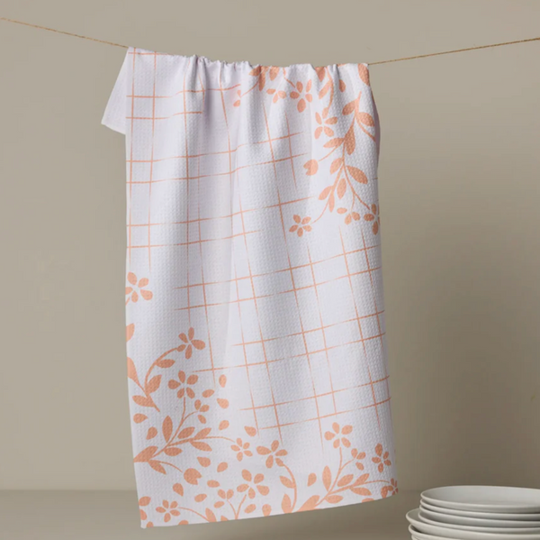 Geometry House® Kitchen Dish Tea Towel - Quiet Picnic