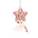 Jellycat® Blossom Cream Bunny 'Berry' Musical Pull