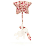 Jellycat® Blossom Cream Bunny 'Berry' Musical Pull