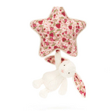 Jellycat® Blossom Cream Bunny 'Berry' Musical Pull