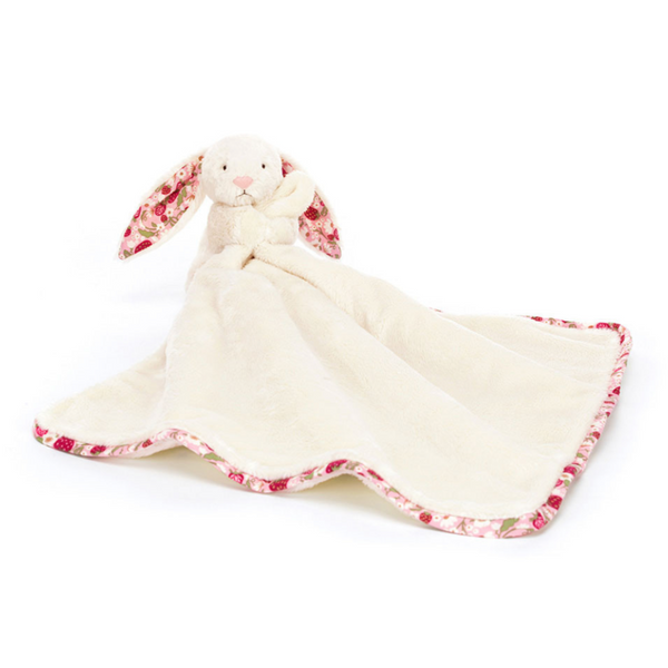 Jellycat® Blossom Cream Bunny 'Berry' Soother