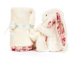 Jellycat® Blossom Cream Bunny 'Berry' Soother