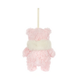 Jellycat® Bartholomew Leola Bear Winter Warmer Decoration Ornament