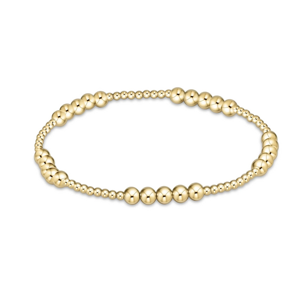 enewton® Classic Blissful Gold 4mm Bead Bracelet