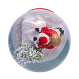 Kurt Adler® Wind-Up Musical Santa With Chimney & Tree Water Globe