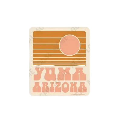 Acme Local® Yuma AZ Hippie Sunset Sticker