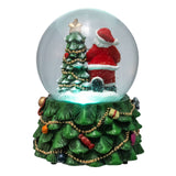 Kurt Adler® Musical Santa With Tree Water Globe