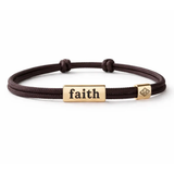 Lenny & Eva® Sentiment Bracelet - Faith