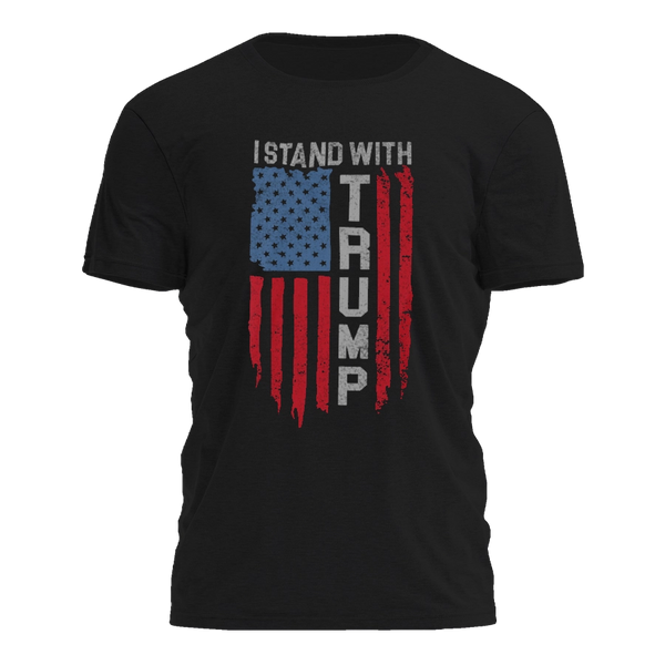 I Love My Freedom® I Stand with Trump T-Shirt