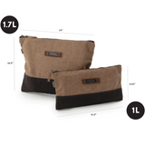 Barebones® Neelum Zipper Pouch Waxed Canvas Bag